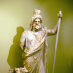 Statue of Hades, Greek God of the Dead and King of the Underworld