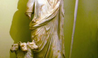 Statue of Hades, Greek God of the Dead and King of the Underworld
