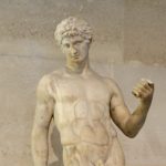 Statue of Adonis, Greek God of beauty and desire