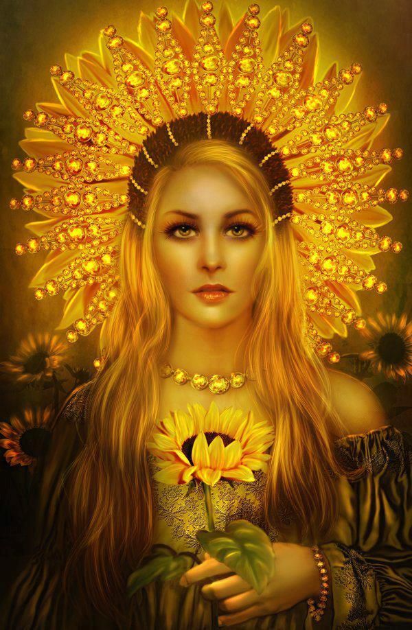 Daylight goddess of Goddess Hemera