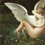 Painting of leda and the swan