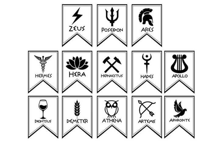 greek symbols