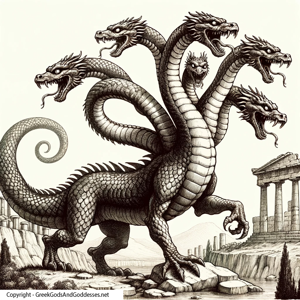 Lernaean Hydra in Greek Mythology, Origin & Development - Lesson